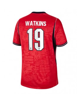 England Ollie Watkins #19 Replika Borta Kläder VM 2026 Kortärmad